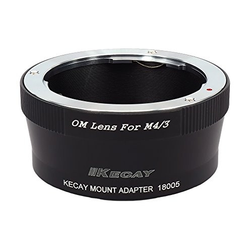 OM-M43, KECAY Lens Mount Adapter for Olympus Om Lens to Micro 4/3 Four Thirds M43 MFT System Camera, Olympus Pen and Panasonic Lumix Cameras, Olympus to M43
