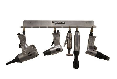 Pit Posse Air Tool Pneumatic Rack Holder Trailer