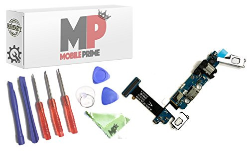 MOBILEPRIME Charging Port Replacement Kit Compatible for Samsung Galaxy S6 (G920V) Including Repair Tools MOBILEPRIME Charging Port Replacement Kit Compatible for Samsung Galaxy S6 (G920V) Including Repair Tools