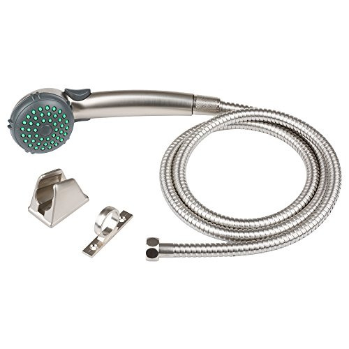 Dura Faucet (DF-SA400K-SN RV Hand Held Shower Head and Hose Kit (Brushed Satin Nickel)