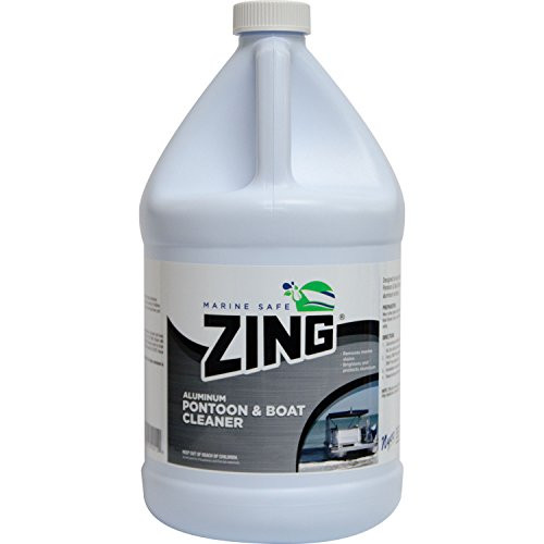 Zing 18-7659 Marine Safe Aluminum/Pontoon Boat Cleaner, 1 Gallon, 128. Fluid_Ounces