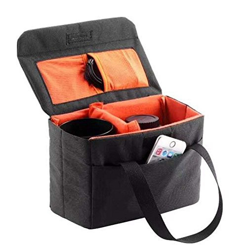 Camera Insert Camera Bag for Nikon, Canon, Sony, Pentax, Olympus Panasonic, Samsung and etc