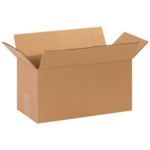 Aviditi 1477 Long Corrugated Box, 14" Length x 7" Width x 7" Height, Kraft (Bundle of 25)