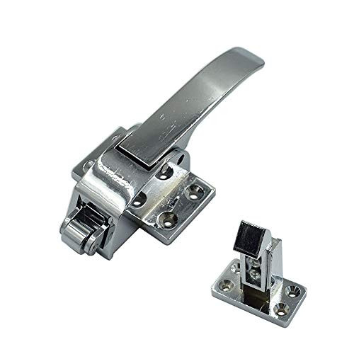 Autoly Walk in Freezer Cooler Door Handle Grip Spring Loaded Adjustable Latch