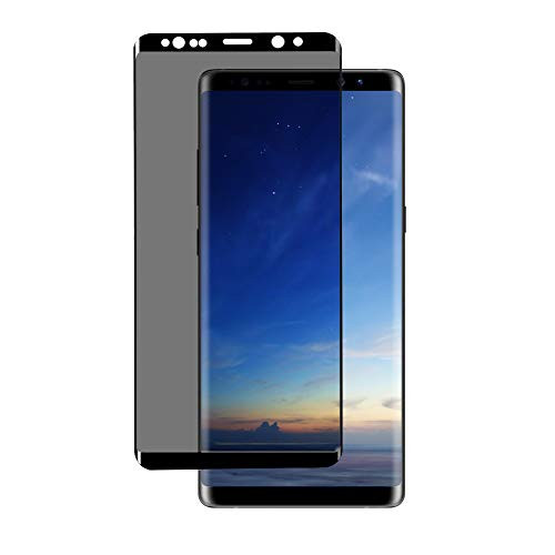 S9 Plus Screen Protector,9H Hardness[Anti-Spy][Anti-Fingerprint ][Case-Friendly][3D Coverage][Bubble-Free] PrivacyTempered Glass Screen Protector Film Compatible Samsung Galaxy S9 Plus