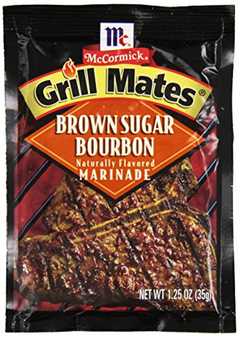 McCormick Grill Mates Brown Sugar Bourbon Marinade, 1.25 oz (Pack of 12) McCormick Grill Mates Brown Sugar Bourbon Marinade, 1.25 oz (Pack of 12)