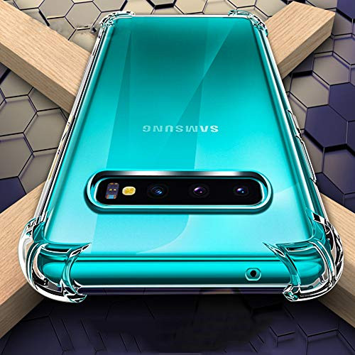 Compatible with Galaxy S10e Case, Clear Anti-Scratch Shock Absorption Cover Case for Samsung Galaxy S10e Case - Crystal Clear