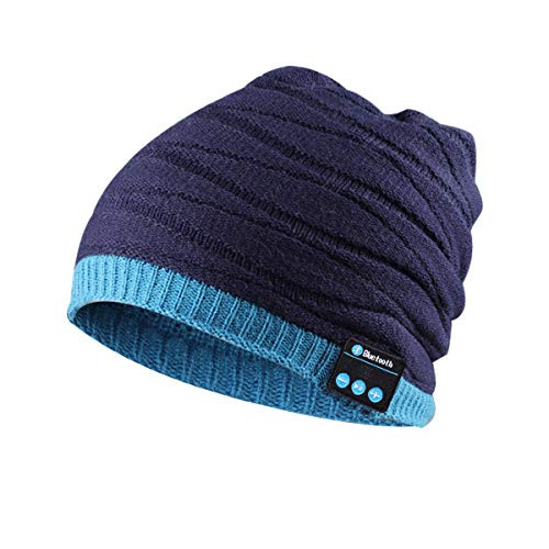 Bluetooth Hat Music Beanie Slouchy with Speaker Microphone Knit Skully Bluetooth Hat Music Beanie Slouchy with Speaker Microphone Knit Skully