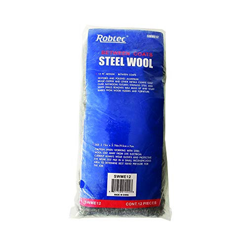 Robtec Grade #0000 Steel Wool, Grade (12-Pack)