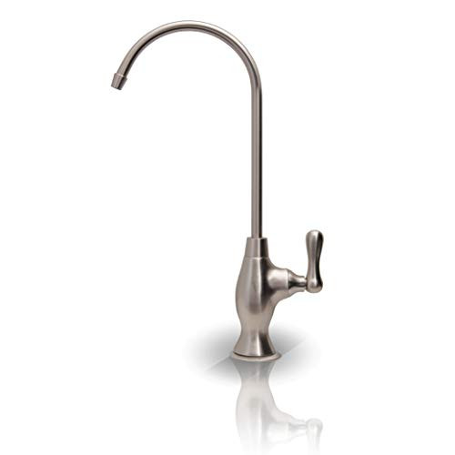 APEC Water Systems FAUCET-CD-COKE-NP Kitchen Drinking Water Designer Faucet for Reverse Osmosis and Water Filtration Systems, Non-Air Gap Lead-Free, Brushed Nickel
