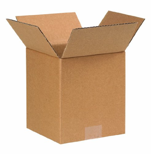 Aviditi 778 Corrugated Box, 7" Length x 7" Width x 8" Height, Kraft (Bundle of 25)