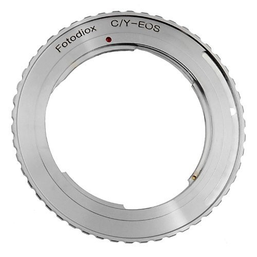 Fotodiox Lens Mount Adapter - Contax/Yashica (CY) SLR Lens to Canon EOS (EF, EF-S) Mount SLR Camera Body Fotodiox Lens Mount Adapter - Contax/Yashica (CY) SLR Lens to Canon EOS (EF, EF-S) Mount SLR Camera Body