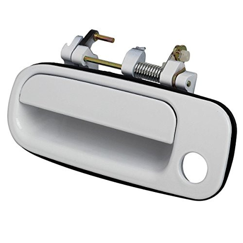 Eynpire 8036 Exterior Outside Outer Front Left Driver Side Door Handle For 1992 1993 1994 1995 1996 Toyota Camry White