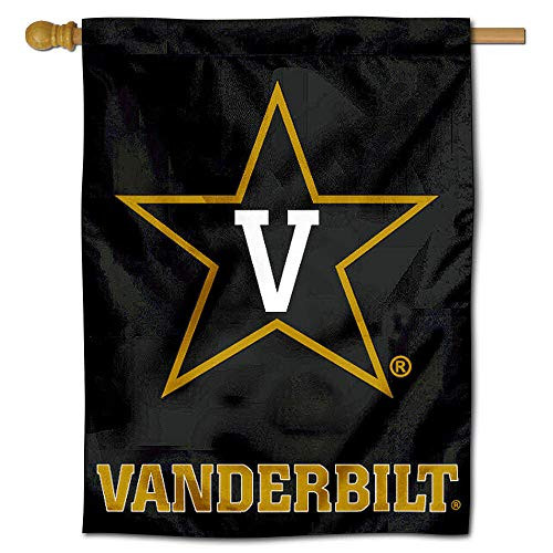 College Flags and Banners Co. Vanderbilt University Commodores House Flag