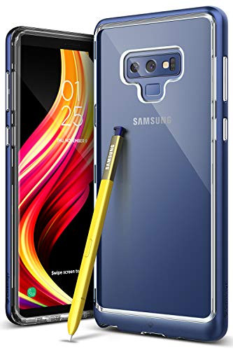 Caseology Skyfall for Galaxy Note 9 Case (2018) - Clear Back & Slim Fit - Ocean Blue