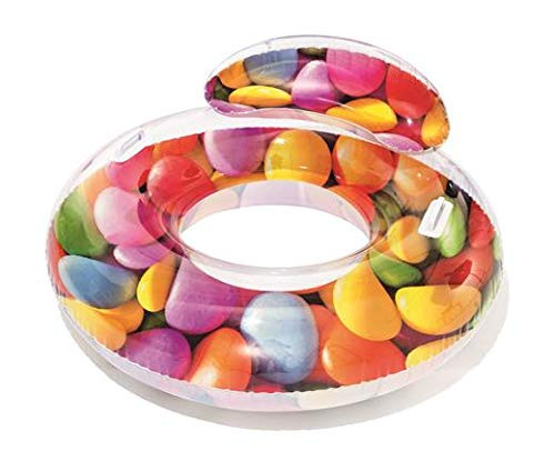 Bestway 43186E Candy Delight Lounge Pool Float, Multi-Colored