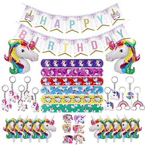 Unicorn Party Favor for Kids, Unicorn Birthday Party Favors Gifts, Unicorn Party Decorations, Unicorn Theme Party Supplies Kit, Carnival, Prize Toys, Classroom Rewards, Pinata Fillers Unicorn Party Favor for Kids, Unicorn Birthday Party Favors Gifts, Unicorn Party Decorations, Unicorn Theme Party Supplies Kit, Carnival, Prize Toys, Classroom Rewards, Pinata Fillers