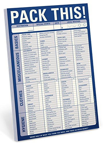 Knock Knock Pack This! Note Pad (12031)
