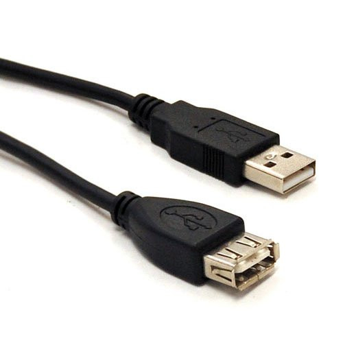 Zagall USB 2.0 Cable - USB 2.0 Extension Cable, Type A Male to Type A Female - 6 Feet (Black)