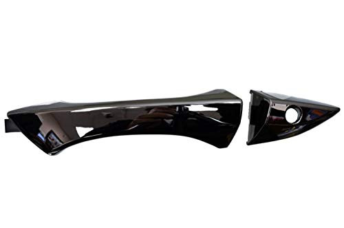 PT Auto Warehouse HO-3307M-FL - Exterior Outer Outside Door Handle, Chrome - Front Left Driver Side