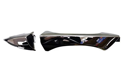 PT Auto Warehouse HO-3307M-FRK - Exterior Outer Outside Door Handle, Chrome - Front Right Passenger Side