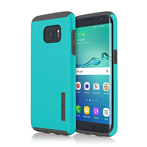 Incipio Carrying Case for Samsung Galaxy S7 Edge - Retail Packaging - Teal/Gray Incipio Carrying Case for Samsung Galaxy S7 Edge - Retail Packaging - Teal/Gray