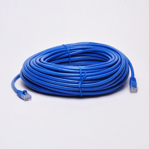UbiGear New 100ft 30m Blue 100' Ft Rj45 Cat6 Ethernet Lan Network Internet Computer Patch Cable
