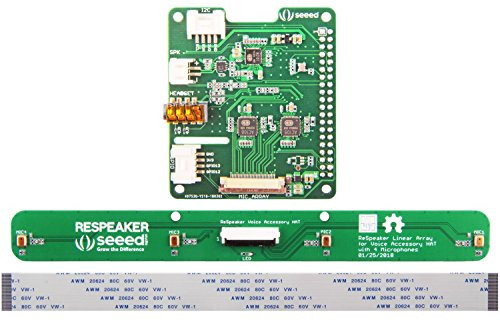 Seeed Studio ReSpeaker 4-Mic Linear Array Kit Raspberry Pi