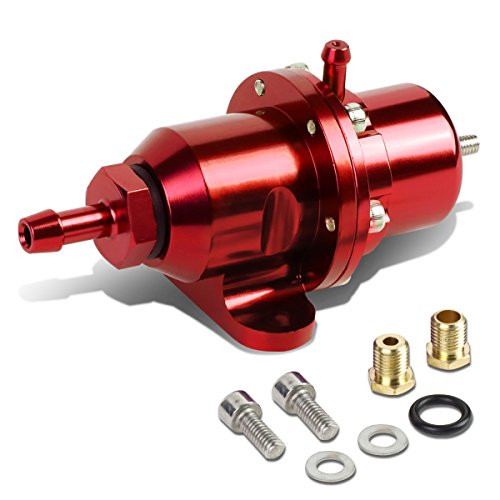 DNA MOTORING FPR-T119-RD Fuel Pressure Regulator [for 88-01 Civic Si/CRV/Integra/NSX]