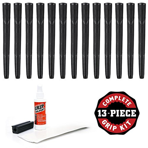 Karma Arthritic 13 Piece Golf Grip Kit (with Tape, Solvent, Vise Clamp)