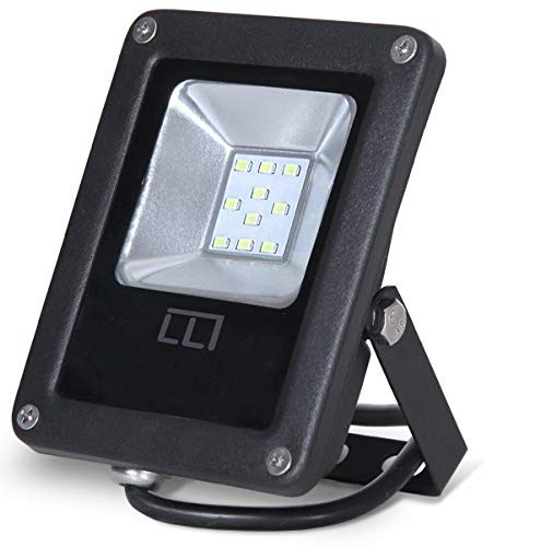LLT LED Flat Floodlight 10W SMD Outdoor Landscape Security Waterproof 5000K (Daylight)