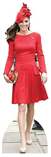 Duchess Catherine Lifesize Standup Cardboard Cutouts 77 x 23in
