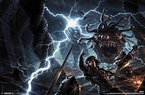 Trends International Dungeons and Dragons-Battle Clip Bundle Wall Poster 22.375" x 34" Multi