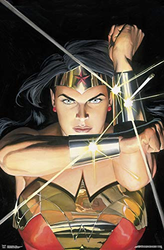 Trends International Wonder Woman-Portrait Clip Bundle Wall Poster, 22.375" x 34"