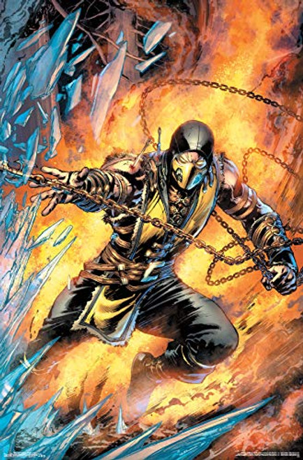 Trends International Mortal Kombat-Scorpion Comic Clip Bundle Wall Poster 22.375" x 34" Multi Trends International Mortal Kombat-Scorpion Comic Clip Bundle Wall Poster 22.375" x 34" Multi