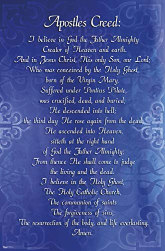 Trends International Apostle's Creed Clip Bundle Wall Poster, 22.375" x 34", Multi