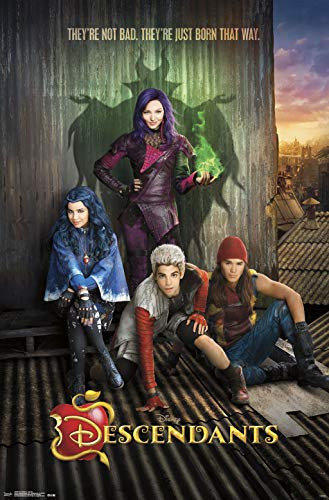Trends International Descendants-Key Art Clip Bundle Wall Poster, 22.375" x 34", Multi