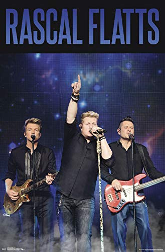 Trends International Rascal Flatts-Live Clip Bundle Wall Poster, 22.375" x 34", Multi