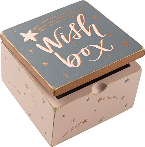 Primitives by Kathy Home Decorative Hinged Wish Box