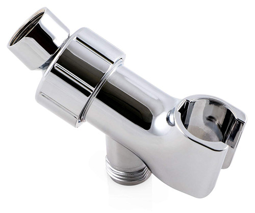 ShowerMaxx | Polished Chrome Shower Head Holder | Showerhead Mounts for Handheld Showerheads | Arm Bracket with Swivel Ball Connector | Adjustable Universal 1/2 in Male Female Shower Heads Wall Mount ShowerMaxx | Polished Chrome Shower Head Holder | Showerhead Mounts for Handheld Showerheads | Arm Bracket with Swivel Ball Connector | Adjustable Universal 1/2 in Male Female Shower Heads Wall Mount