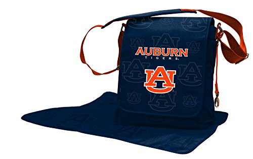 Lil Fan Diaper Messenger Bag, NCAA College Auburn Tigers