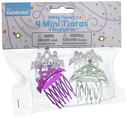 Kole Imports Mini Tiaras Party Favors