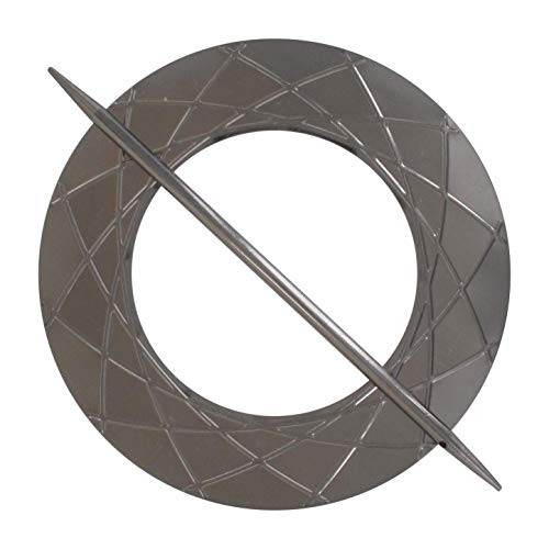 EVIDECO L24006991 Metal Round Tieback Menara Big Size-Graphite