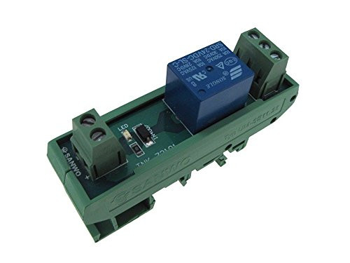 1 Channel 12VDC Relay Board PLC DIN Rail Mounting