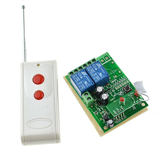 Long Distance RF Switch Transmitters & Receivers DC 12V 2 Channel Wireless Relay Remote Control Switch