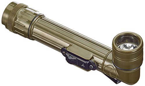 Mil-Tec Small LED Anglehead Flashlight (Olive)