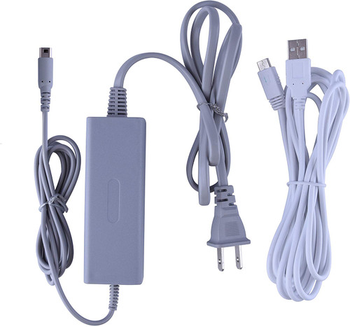 Austor Charger Kit for Wii U GamePad - Supply AC Adapter Charging Cable with Charger Cord for Nintendo Wii U GamePad