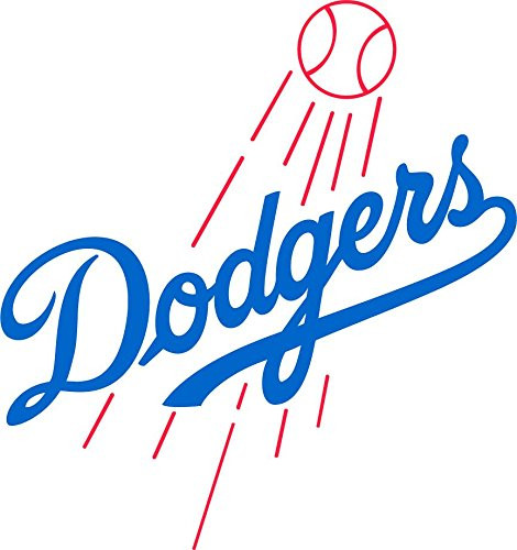 skyhighprint - Los Angeles Dodgers MLB Baseball Sport Decor Vinyl Print Sticker 12'' X 13''