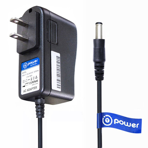 T-Power Ac Adapter for 12V DC Adapter For O2 Cool O2Cool Portable 10'Cooling Fan 02 Cool 02Cool Charger Power Supply