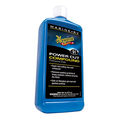 Meguiars M9132 Marine/RV Power Cut Compound, 32 Fluid Ounces Meguiars M9132 Marine/RV Power Cut Compound, 32 Fluid Ounces